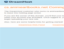 Tablet Screenshot of cs.animeartbooks.net